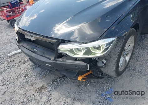 2016 BMW 328 from USA, damaged, VIN WBA8E9G53GNU28732